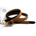 Fashion Skinny Genuine Top Leather Lady Belt Lky1213